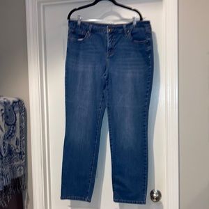New Directions Size 14R straight jeans